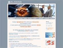 Tablet Screenshot of almand.pl